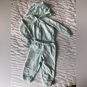 Carter's Toddler Girls Hoodie & Jogger Set Size 12M